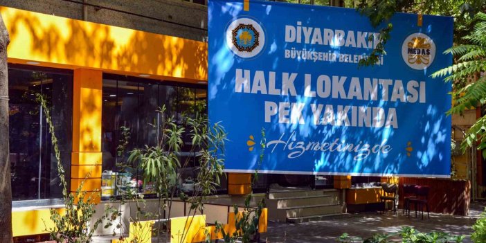 Diyarbakır’da halk lokantası