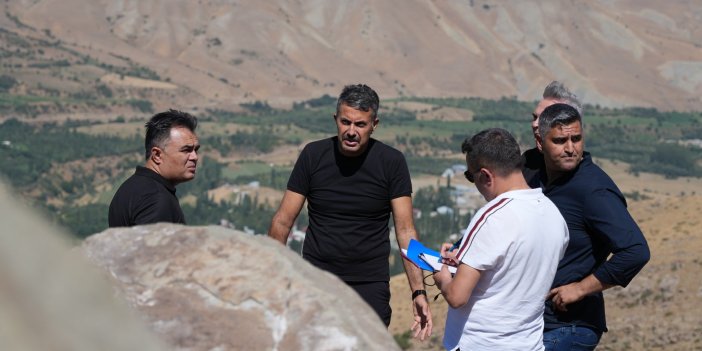 Vali Ali Çelik, Esendere’de sınır duvarı çalışmalarını yerinde inceledi