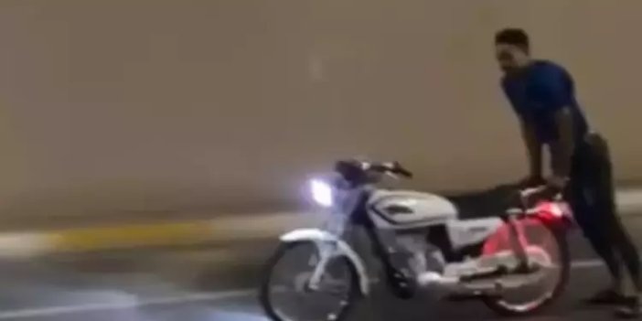 Şanlıurfa’da motosikletiyle akrobatik hareketler yapan sürücü ceza aldı