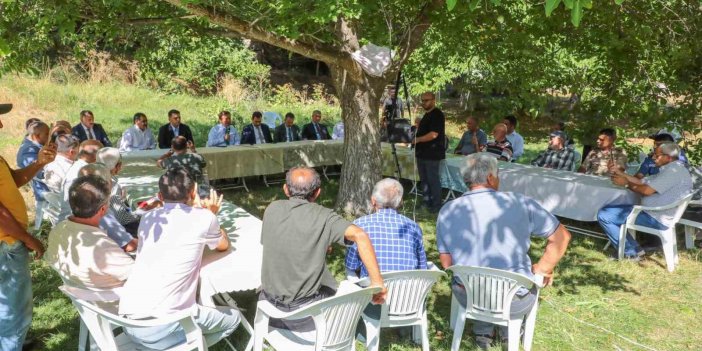 Aydoğdu, Hakbilir köy sakinleriyle bir araya geldi