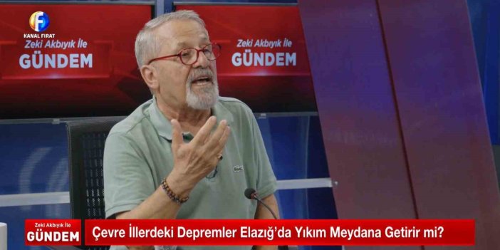 Prof. Dr. Naci Görür,  Bingöl-Karlıova-Erzincan fayı “eli kulağında” diyerek uyardı