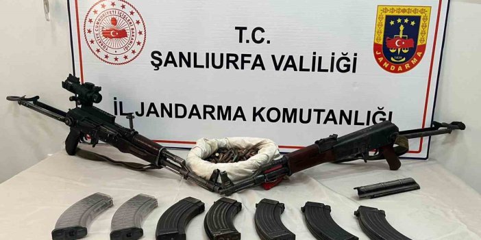 Siverek’te Jandarma ve Emniyetten ortak operasyon: Çok sayıda silah ve uyuşturucu yakalandı