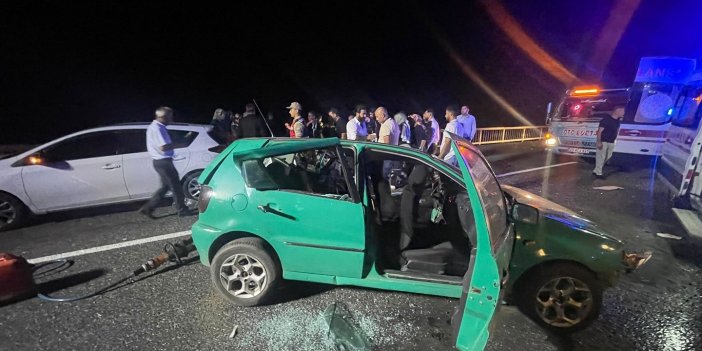 Elazığ’da trafik kazası: 1 ölü, 5 yaralı