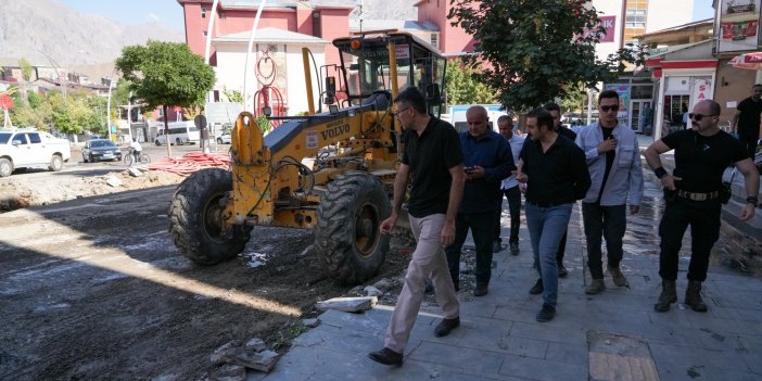 Vali Çelik, Pehlivan Mahallesi’ndeki çalışmaları inceledi