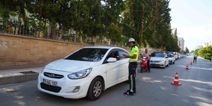 Kilis’te bir ay içerisinde 20 bin araç denetlendi