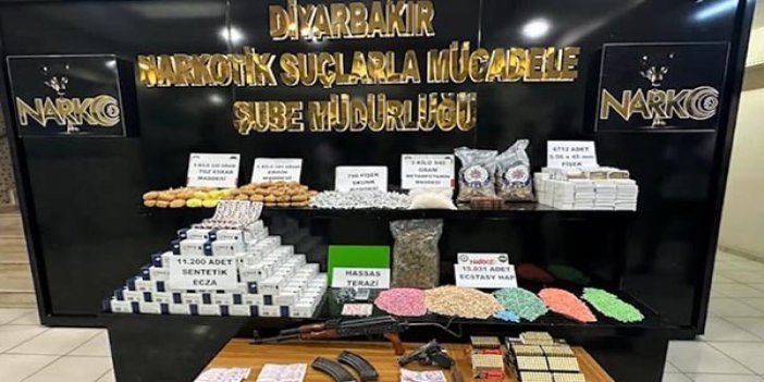 Diyarbakır’da narkotik operasyonları: 41 şahıs tutuklandı