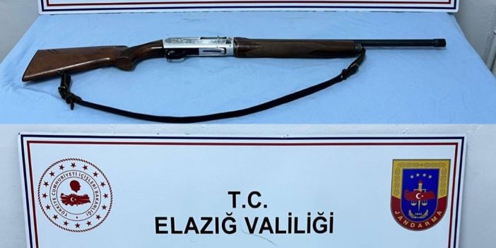 Elazığ’da 2 tene ruhsatsız av tüfeği ele geçirildi