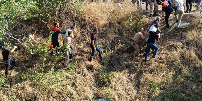 Tunceli'de baraj gölüne uçan araçtan inanılmaz kurtuluş