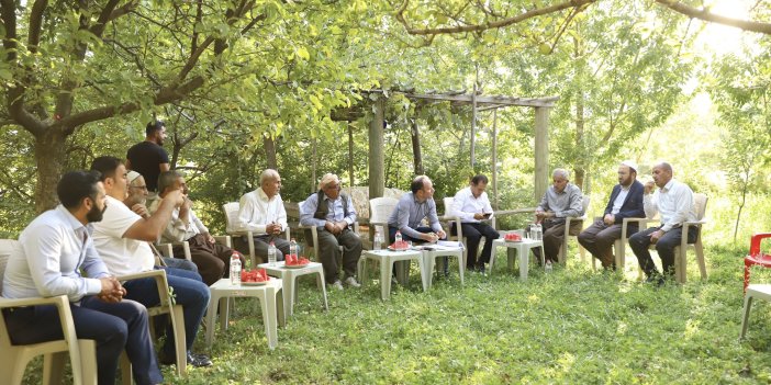 Şemdinli Kaymakamı Akpınar'dan Günyazı Köyü'ne ziyaret