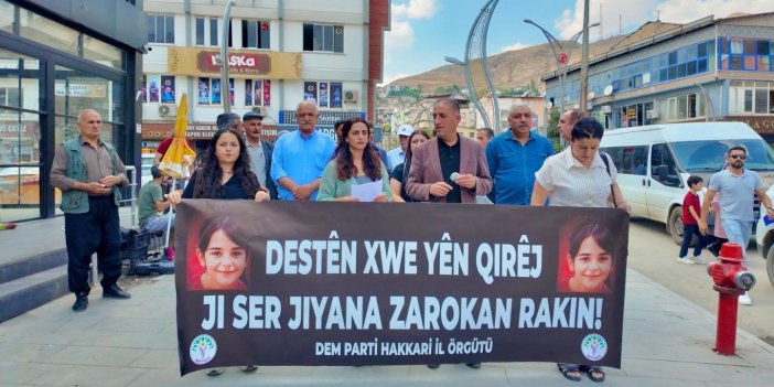 Hakkari: DEM Parti’den Narin Güran için adalet çağrısı