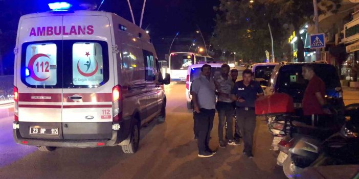 Elazığ’da motosiklet yayaya çarptı: 2 kişi yaralandı