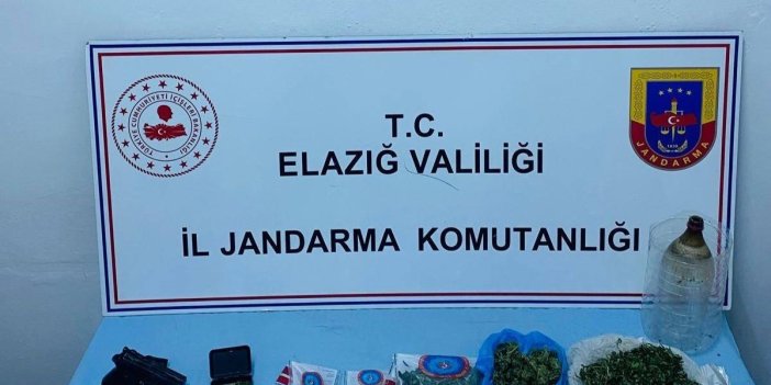 Elazığ uyuşturucuyla mücadele: 1 kişi gözaltına alındı