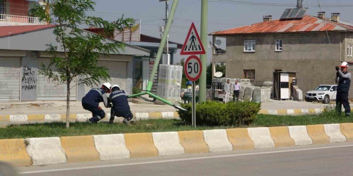 Türkiye’de ilk kez Van’da uygulandı: Ekipler direğe çıkmadan arızayı giderebiliyor