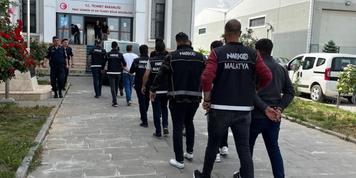 Malatya’da torbacı operasyonu: 17 kişi tutuklandı