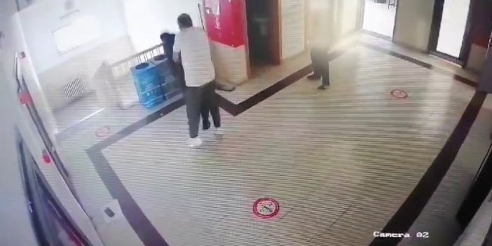 Erzurum’da Cem öğretmen heimlich manevrasıyla öğrencisini kurtardı