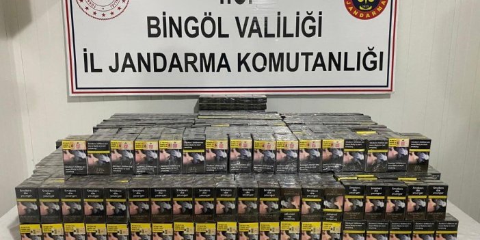 Bingöl’de silah ve kaçak sigara yakalandı