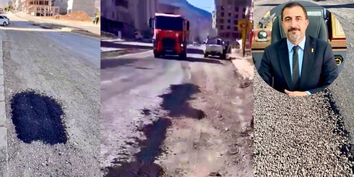 Başkan Tekin’den Derecik ve Şemdinli’deki özensiz yol çalışmalarına tepki