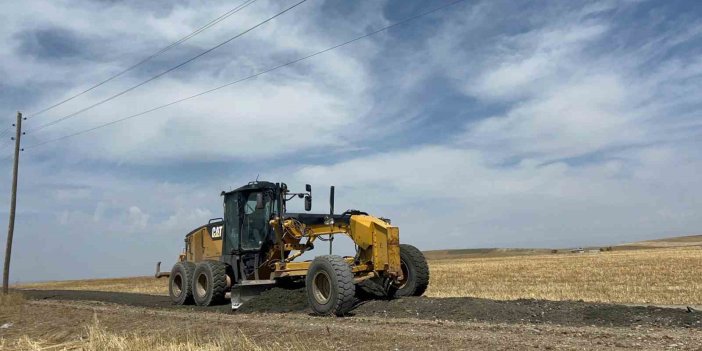 Ağrı’da köy yollarında yapılan iyileştirmeler tamamlandı