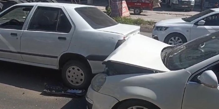 Siverek’te 3 aracın karıştığı zincirleme trafik kazasında 2 kişi yaralandı