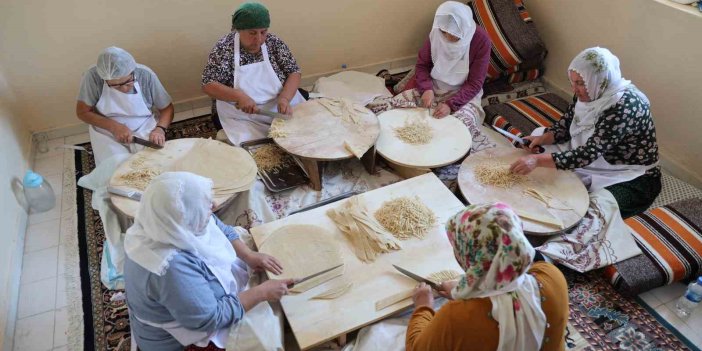 Elazığ'ın kadınlar kurdukları kooperatifte hem sosyalleşiyor hem de ekonomilerine katkı sağlıyor