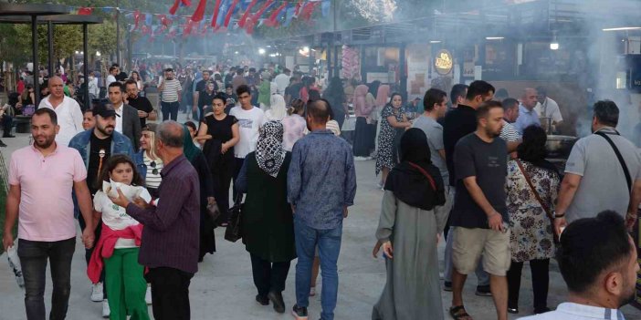 GastroAntep Kültür Yolu Festivali’nde ziyaretçi yoğunluğu