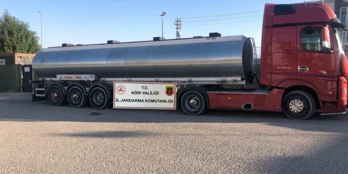 13 ton 700 litre kaçak akaryakıt ele geçirildi