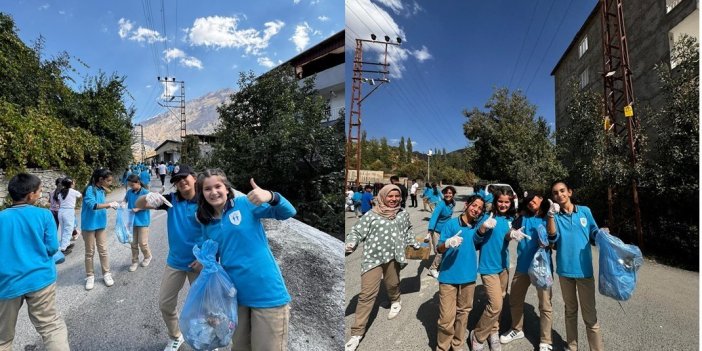 Hakkari’de “Temiz Okulum Temiz Mahallem” temizlik kampanyası başlatıldı