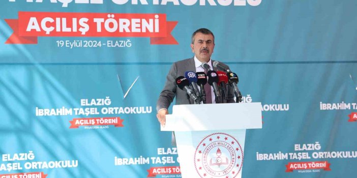 Bakan Tekin: 5 yıldızlı otellerle yarışabilecek okullarımız var