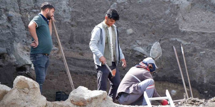 Erzurum’daki arkeolojik kazılarda 6 bin yıl öncesine ait izler ortaya çıkarılıyor