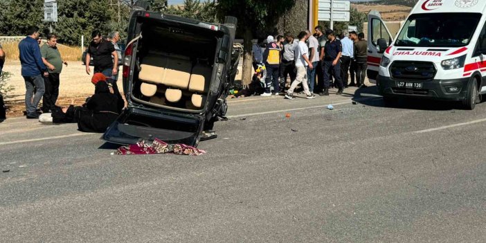 Gaziantep’te 2 hafif ticari araç çarpıştı: 5 kişi yaralandı