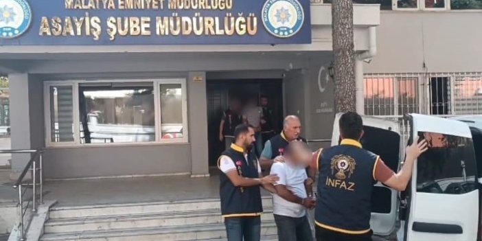 Malatya’da aranan firari 27 şahıs yakalandı