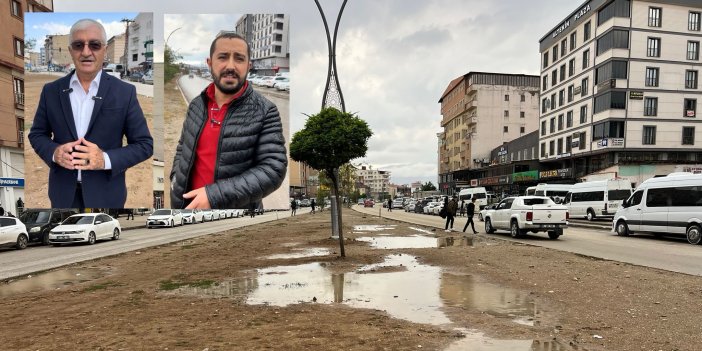 Yüksekova halkı çamur ve tozla boğuşuyor: Orta refüj ve yol sorunu yıllardır çözülmüyor