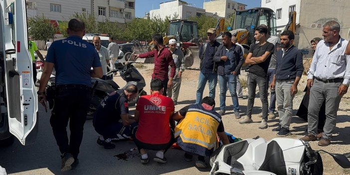 Kilis’te 2 motosiklet çarpıştı: 2 kişi yaralandı