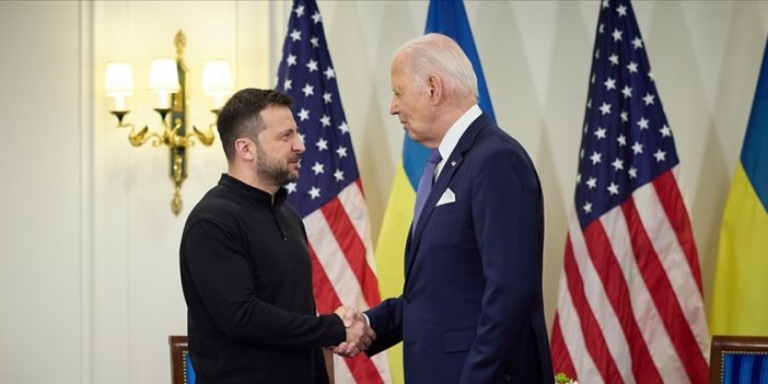 Biden, Zelenskiy ile görüşmesinde Ukrayna'ya desteğini yineledi