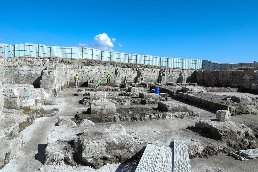 Eski Van şehrindeki restorasyon çalışmaları devam ediyor