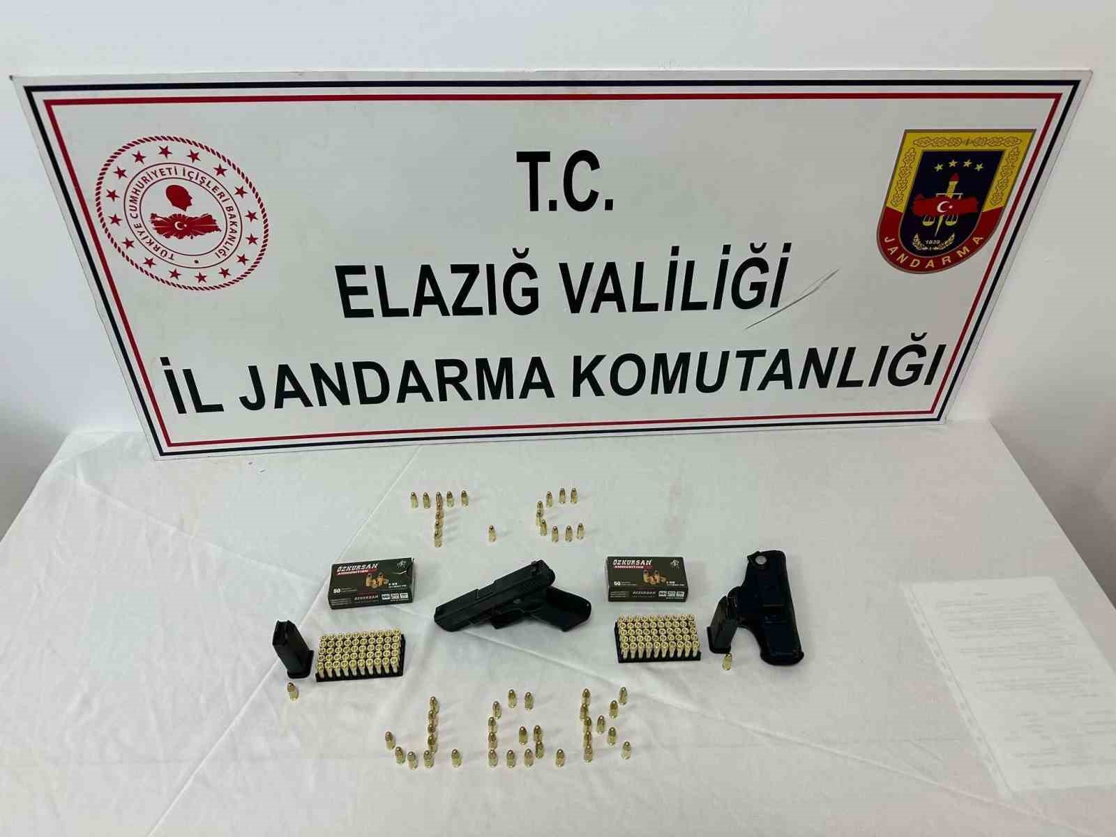 Elazığ’da havaya ateş eden kişiye işlem yapıldı