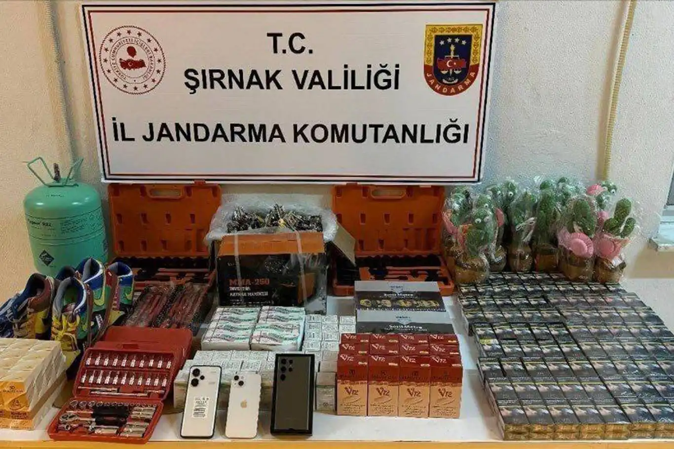 Şırnak'ta uyuşturucu, kaçakçılık ve asayiş operasyonlarında 75 şahıs hakkında işlem yapıldı