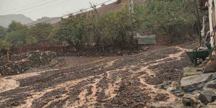 Elazığ’da sel sonrası hasar tespiti