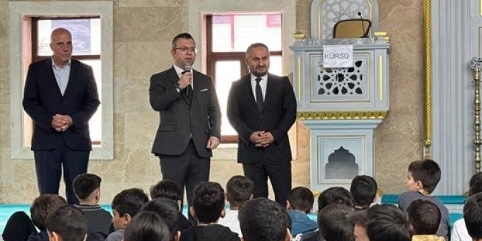 Vali Yardımcısı Furkan Berber: Cami, dinimizin kurumsallaşmış temel değerlerinden biridir