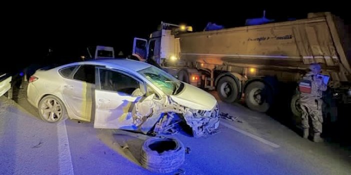 Yüksekova'da trafik kazası: 2 yaralı