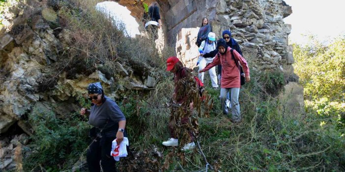 Kadınlar doğa ve sağlıklı yaşam yürüyüşü gerçekleştirdi