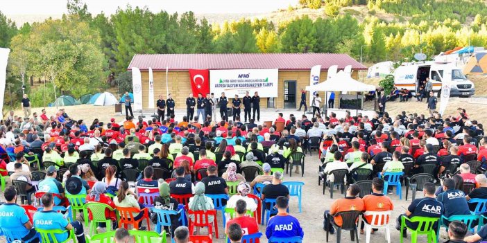 AFAD Doğu ve Güneydoğu Anadolu Akreditasyon ve Koordinasyon 2024 kampı yapıldı