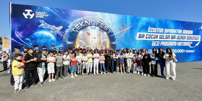 Yüksekovalı gençler Teknofest’e katıldı