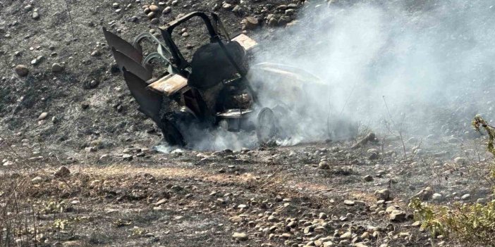 Devrilen traktörün altında kalan sürücü yaşamını kaybetti