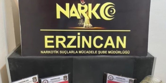 Erzincan’da uyuşturucu ticareti suçundan 1 şahıs tutuklandı