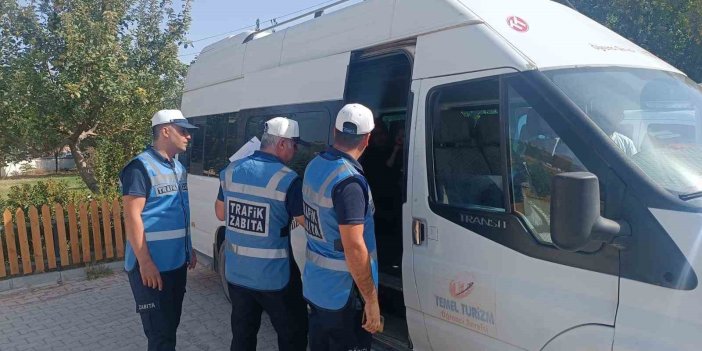 Öğrenci servislerine yönelik denetimler sürüyor