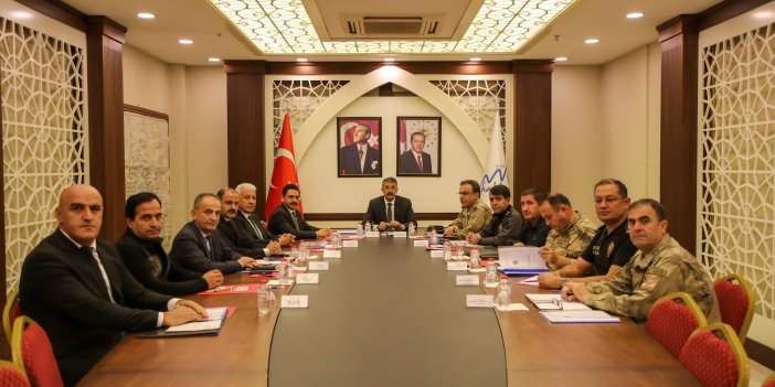 Hakkari'de Acil Çağrı Hizmetleri Koordinasyon Toplantısı yapıldı