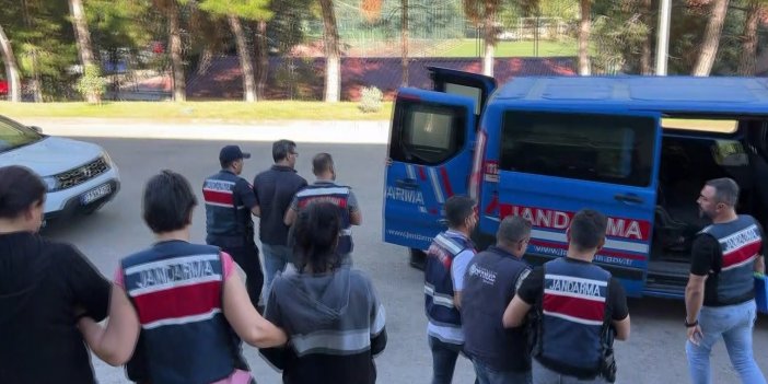 Antep merkezli 5 ilde organize suç örgütüne operasyon: 6 şahıs tutuklandı