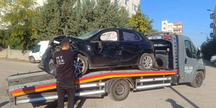 Adıyaman'da 1 kişinin öldüğü feci kaza kameraya yansıdı