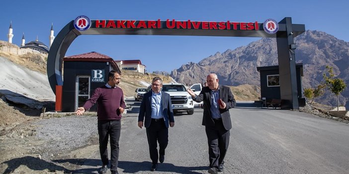 Hakkari Vali Yardımcısı Furkan Berber, Hakkari Üniversitesi'ni ziyaret etti